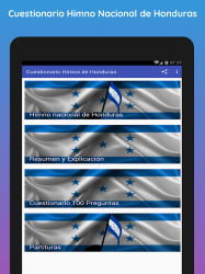 Imágen 12 Cuestionario del Himno Nacional de Honduras android