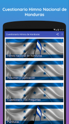 Screenshot 2 Cuestionario del Himno Nacional de Honduras android