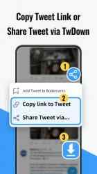 Captura 2 Video Downloader for Twitter android