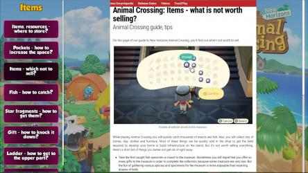 Capture 6 Animal Crossing New Horizons Guide of Game windows