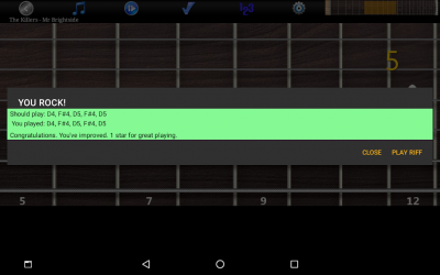 Screenshot 10 Guitarra Riff android