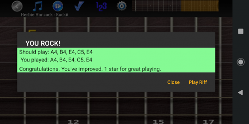 Screenshot 5 Guitarra Riff android