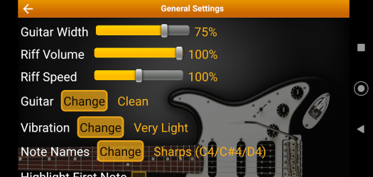 Screenshot 7 Guitarra Riff android