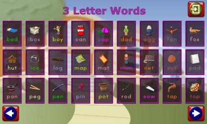 Captura 4 Los niños aprenden a escribir los números del sorteo de letras y palabras windows