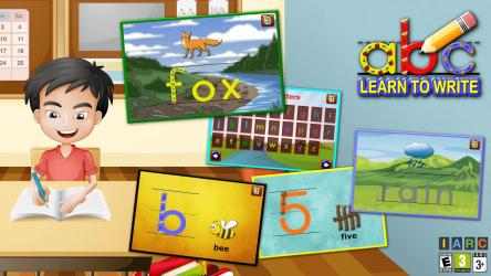 Capture 5 Los niños aprenden a escribir los números del sorteo de letras y palabras windows