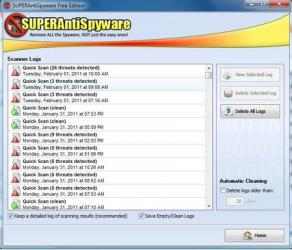 Captura de Pantalla 4 SuperAntiSpyware windows