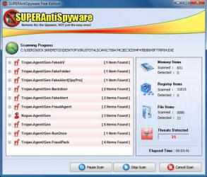 Captura de Pantalla 3 SuperAntiSpyware windows