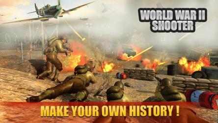 Captura de Pantalla 9 tirador de la guerra mundial: juegos de disparos android