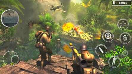 Captura de Pantalla 6 tirador de la guerra mundial: juegos de disparos android