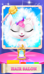Screenshot 8 Kitty Kate Unicorn Daily Caring android