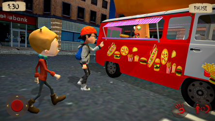 Captura de Pantalla 5 Sinister Sausage Man Run Game android