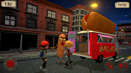 Captura 6 Sinister Sausage Man Run Game android