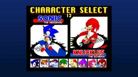 Captura de Pantalla 3 Sonic the Fighters windows