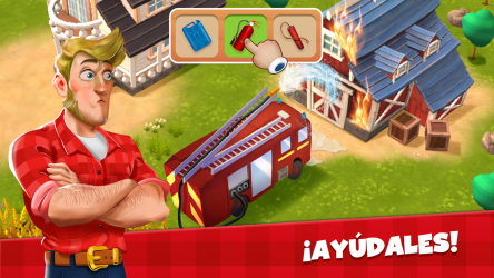Screenshot 3 Happy Town Farm Games - Farming & City Building android