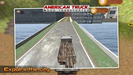 Screenshot 9 American Truck Wood Transporter - Cargo Truck windows