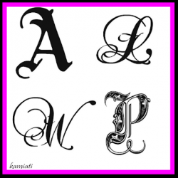 Captura de Pantalla 1 Letra de caligrafía android