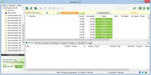 Captura 3 uTorrent windows