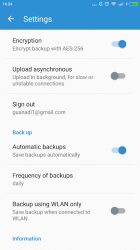 Captura 3 Backup for Whats android