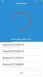 Screenshot 7 Backup for Whats android