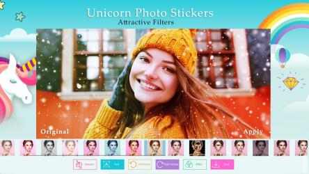 Image 3 Unicorn Photo Stickers Cute Photo Editor For Girls windows