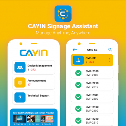 Capture 2 CAYIN Signage Assistant android