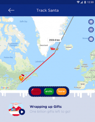 Captura de Pantalla 10 Santa Tracker - Track Santa (Tracking Simulator) android