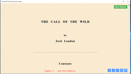 Captura de Pantalla 7 The Call of the Wild, by Jack London windows