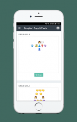 Screenshot 4 🍄 Emoji Art Copy and Paste 👺 android
