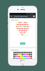 Captura 7 🍄 Emoji Art Copy and Paste 👺 android