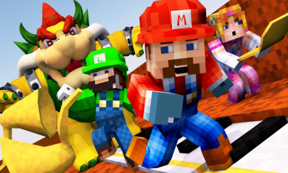 Screenshot 3 Mod Super Mario para Minecraft PE android