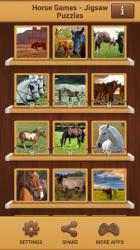 Capture 8 Horse Games Jigsaw Puzzles windows
