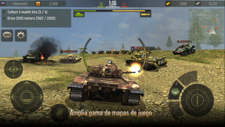Capture 2 Grand Tanks: Juego de Disparos en línea windows