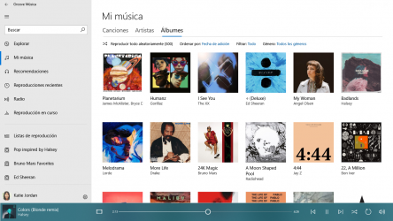 Screenshot 7 Groove Música windows