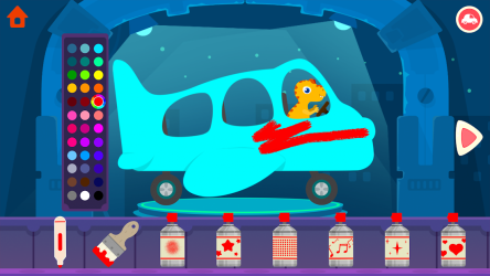 Captura de Pantalla 3 Dino Bus - Juegos para niños android