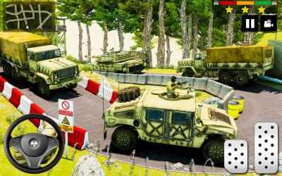 Capture 10 Army Truck Simulator Military Driver Transport Sim android