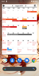 Captura de Pantalla 5 Calendario Widgets android