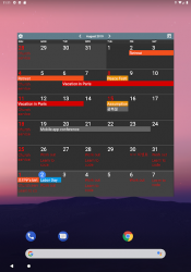 Captura de Pantalla 13 Calendario Widgets android