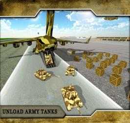 Captura de Pantalla 10 Army Airplane Tank Transporter 3D windows