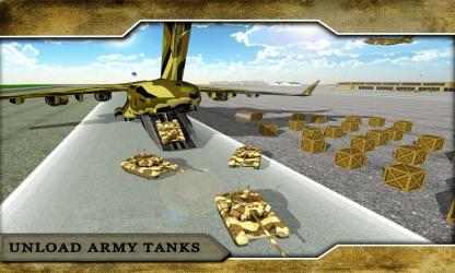 Captura 4 Army Airplane Tank Transporter 3D windows