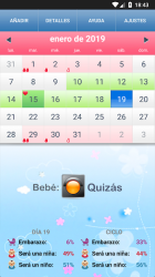 Screenshot 3 Menstrual calendario android