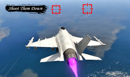 Captura de Pantalla 7 Modern Jet  Fighter 2021: Plane Air Strike Games android