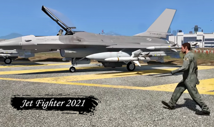 Capture 10 Modern Jet  Fighter 2021: Plane Air Strike Games android