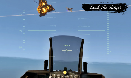 Captura de Pantalla 5 Modern Jet  Fighter 2021: Plane Air Strike Games android