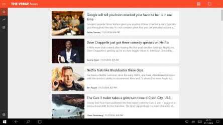 Screenshot 2 Tech News from The Verge - Mobile, Gadgets, Reviews windows