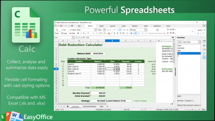 Screenshot 3 Easy Office: Word, Slide and Spreadsheet & PDF Compatible windows