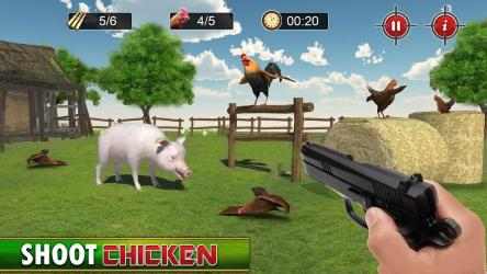 Captura 7 Frenzy Chicken Shooter 3D android