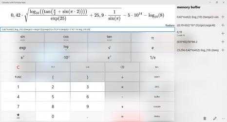 Screenshot 4 Calculadora con entrada de fórmulas windows