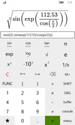 Imágen 2 Calculadora con entrada de fórmulas windows