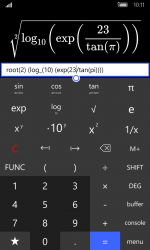 Capture 1 Calculadora con entrada de fórmulas windows