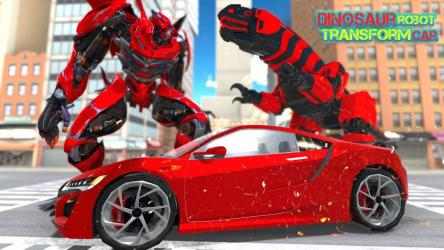Captura de Pantalla 7 Dinosaur Car Robot Transform android